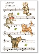 Cats On Sheet Music