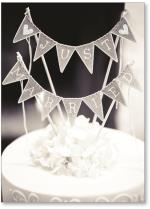 Cake Just Married Banner