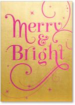 Calligraphy driven 'merry and bright'