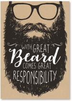 text in hipster beard