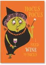 Hocus pocus wine witch