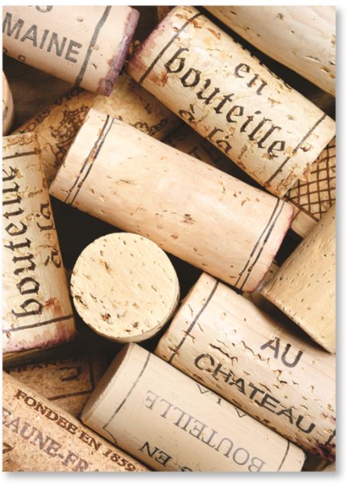 Corks with words