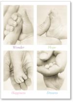 Baby hands and feet photo