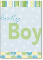 Baby Boy Blue Dots