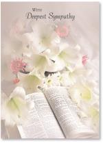 Lilies  & Bible