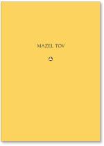 Mazel Tov On Gold