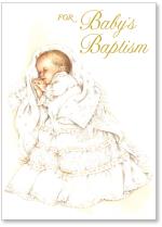 Baby In Baptism Gown