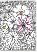 coloring book flowers