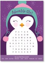 Penguin word search