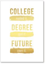 College/Degree/Future copy driven