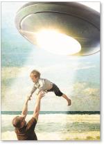 UFO taking kid