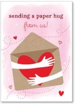 Envelope hugging heart
